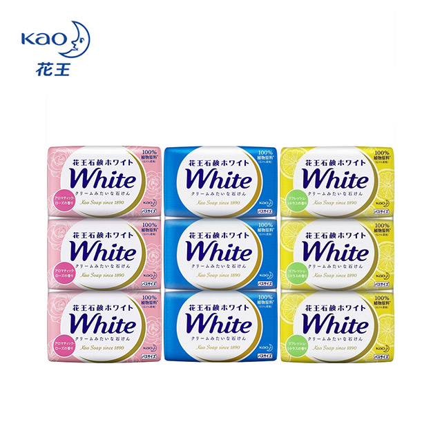 花王（KAO）white植物香皂130g*9块