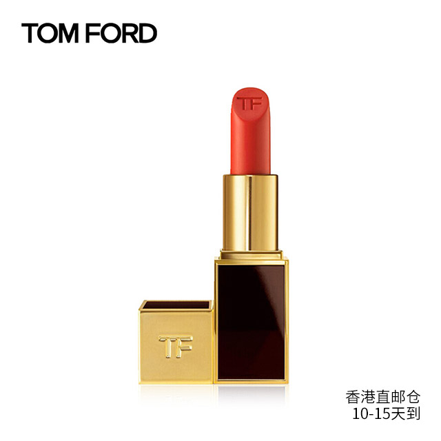 Tom Ford汤姆·福特TF口红 黑管黑金唇膏口红15# 3g(亮橘色)